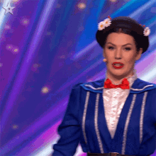Exhale Mary P GIF - Exhale Mary P Britains Got Talent GIFs
