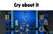Lahza Ba Lahza Cry About It GIF - Lahza Ba Lahza Cry About It Minute To Win It GIFs