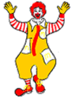 Ronald Mcdonald Clown Sticker - Ronald Mcdonald Clown Dance Stickers
