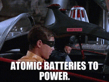 Batmobile Power GIF