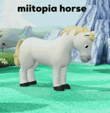 Miitopia Miitopia Horse GIF - Miitopia Miitopia Horse Clappersnap GIFs