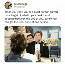 Job Quiet GIF - Job Quiet Quit GIFs