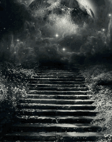 Dark Magical GIF - Dark Magical Stairs GIFs