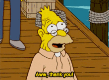 Simpsons Thanks GIF
