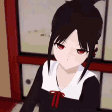 anime middle finger smile flip off flipping off