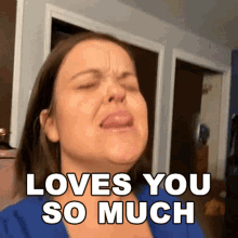 Loves You So Much Christy Mcginity GIF - Loves You So Much Christy Mcginity Cameo GIFs