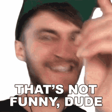thats not funny dude casey frey dont laugh its not funny