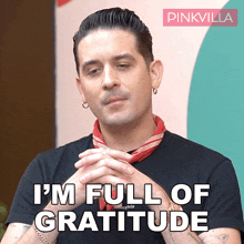 I'M Full Of Gratitude G-eazy GIF - I'M Full Of Gratitude G-eazy Pinkvilla GIFs