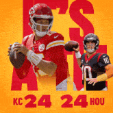 Houston Texans (24) Vs. Kansas City Chiefs (24) Post Game GIF - Nfl National Football League Football League GIFs