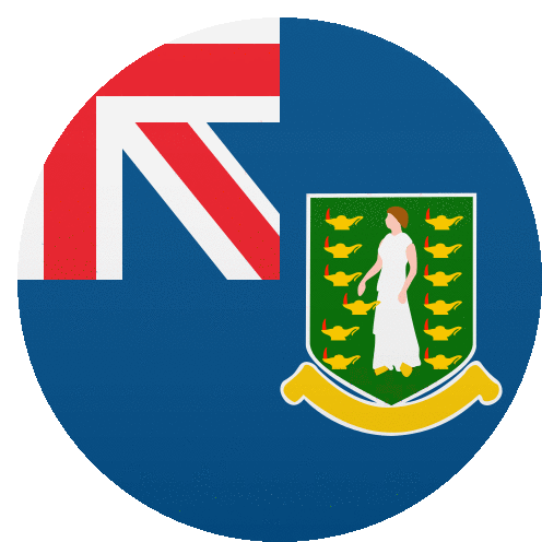 British Virgin Islands Flags Sticker - British Virgin Islands Flags Joypixels Stickers
