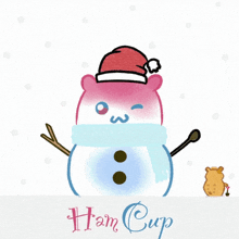 Hamcup Hamster GIF - Hamcup Hamster Christmas GIFs