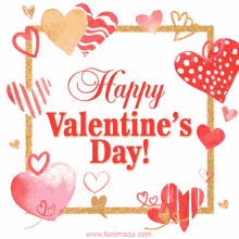 Happy Valentines Day Red Heart GIF - Happy Valentines Day Red Heart Pink Heart GIFs