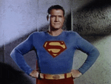 Superman George Reeves Adventures Of Superman GIF - Superman George Reeves Adventures Of Superman GIFs
