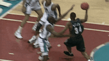 a player with the number 34 on his jersey