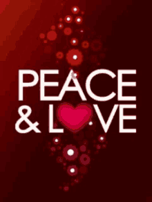 Peace Love GIF - Peace Love Sparkle GIFs