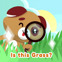 Grass Touch Grass GIF - Grass Touch Grass Plooshy GIFs