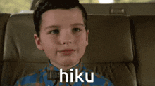 Young Sheldon Hiku GIF - Young Sheldon Hiku Bow Tie GIFs