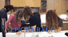 Katie Wilson Epic Hair Flip GIF - Katie Wilson Epic Hair Flip Dragons And Things GIFs