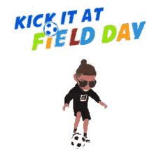 Kick It At Field Day Lou GIF - Kick It At Field Day Lou Lignon GIFs