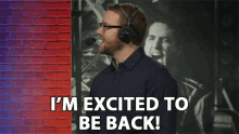 Im Excited To Be Back William Newberry GIF - Im Excited To Be Back William Newberry Smite Challenger Circuit Qualifiers GIFs