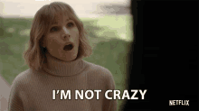 Im Not Crazy Anna GIF - Im Not Crazy Anna Kristen Bell GIFs