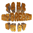 a sign that says take my breath away in gold letters