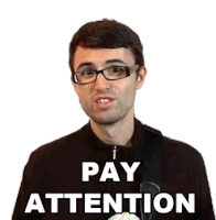 Pay Attention Steve Terreberry Sticker - Pay Attention Steve Terreberry Stay Focused Stickers