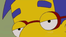 Milhouse Eyebrow GIF - Milhouse Eyebrow Simpsons GIFs