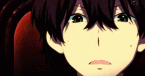 New trending GIF tagged anime scared scream shocked  Trending Gifs