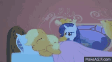 Snoring GIF - Snoring Applejack My Little Pony GIFs