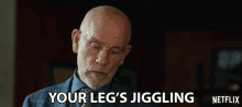 Your Legs Jiggling Dr Adrian Mallory GIF