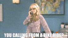Bernadette Back Peddling GIF