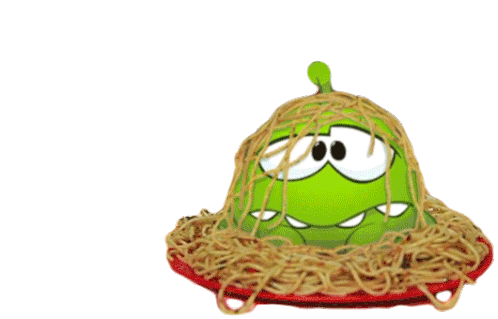 Spaghetti Dinner Meh Sticker - Spaghetti Dinner Spaghetti Meh Stickers