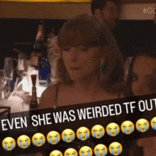 Even She Was Weirded Tf Out Taylor Swift GIF - Even She Was Weirded Tf Out Taylor Swift GIFs