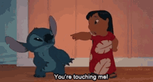Dont Touch Me Stitch GIF - Dont Touch Me Stitch GIFs
