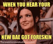 Foreskin Gina Carano GIF - Foreskin Gina Carano Lip Biting GIFs