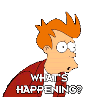 What'S Happening Fry Sticker - What'S Happening Fry Billy West Stickers