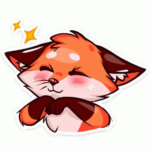 Sticker Puppy Sticker - Sticker Puppy Fox - Discover & Share GIFs