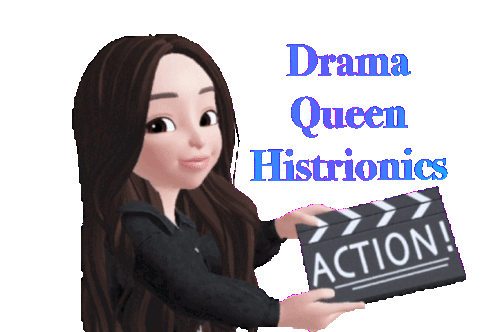 Drama Queen Sticker - Drama Queen Stickers