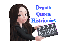 Drama Queen Sticker - Drama Queen Stickers