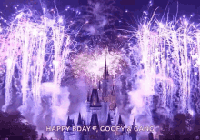 Fireworks Disney GIF - Fireworks Disney Happy Birthdau GIFs