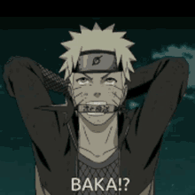 Naruto Baka GIF - Naruto Baka GIFs