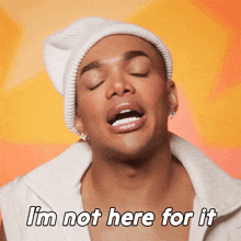 I'M Not Here For It Kahanna Montrese GIF - I'M Not Here For It Kahanna Montrese Rupaul’s Drag Race All Stars GIFs