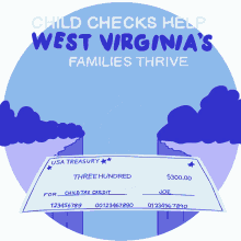 child checks help west virginias families thrive checks families west virginia wv
