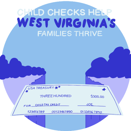 Child Checks Help West Virginias Families Thrive Checks Sticker