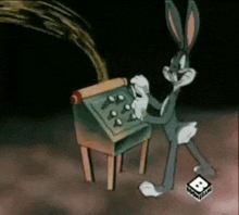 Bugs Bunny Mulitplying GIF