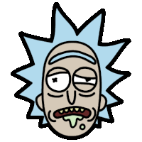 Rick And Morty Pocket Mortys Sticker - Rick And Morty Pocket Mortys Sticker Stickers