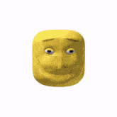 a yellow face is surrounded by lightning strikes