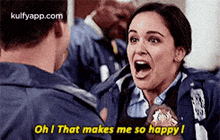 Oh I That Makes Me So Happyl.Gif GIF - Oh I That Makes Me So Happyl B99 Hindi GIFs