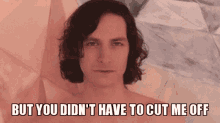 gotye cut me off interrupt rude somebody that i used to know